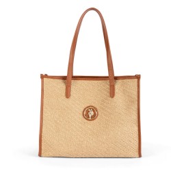 Us Polo Assn Τσάντα Παραλίας Pool Party Tan