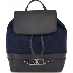 U.S. Polo Assn. Assn Γυναικεία Τσάντα Πλάτης Μπλε  U.S. Polo Assn. Assn Γυναικεία Τσάντα Πλάτης Μπλε