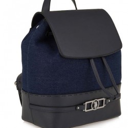 U.S. Polo Assn. Assn Γυναικεία Τσάντα Πλάτης Μπλε  U.S. Polo Assn. Assn Γυναικεία Τσάντα Πλάτης Μπλε