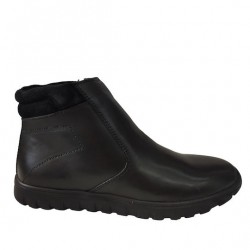 Aerostep Δερμάτινα Μαύρα Ανδρικά Μποτάκια 320016 Aerostep Δερμάτινα Μαύρα Ανδρικά Μποτάκια 320016