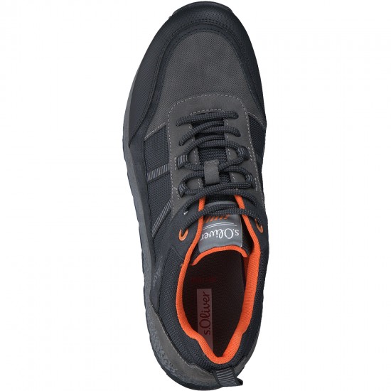 S.Oliver Ανδρικά Sneakers Μαύρα 5-13666-41-001
