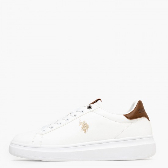 U.S. Polo Assn Ανδρικά Sneakers Λευκά CODY010B-WHI-CUO01