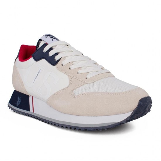 U.S. Polo Assn.Ανδρικά Sneakers White / Blue