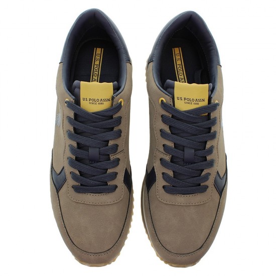 Ανδρικά Sneakers U.S Polo CLEEF006E-BRW-DBL03-ΚΑΦΕ