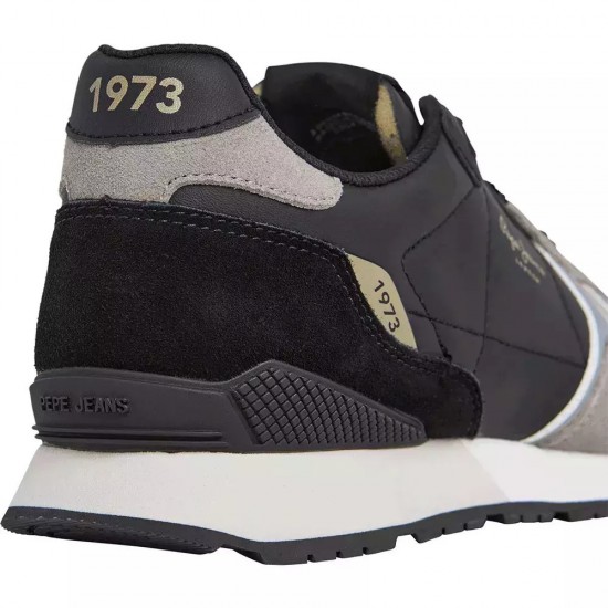 Pepe JeansBrit Half Ανδρικά Sneakers Γκρι
