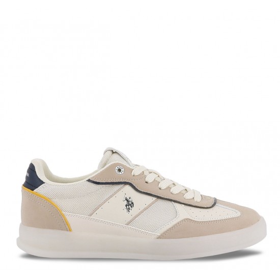 U.S. Polo Assn. Ανδρικά Sneakers Crema / Lt.beige 