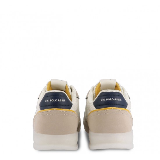 U.S. Polo Assn. Ανδρικά Sneakers Crema / Lt.beige 