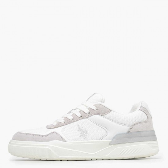 U.S. Polo Assn. Assn Ανδρικά Sneakers Άσπρο GREG001-WHI