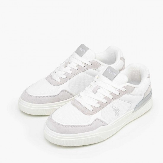 U.S. Polo Assn. Assn Ανδρικά Sneakers Άσπρο GREG001-WHI