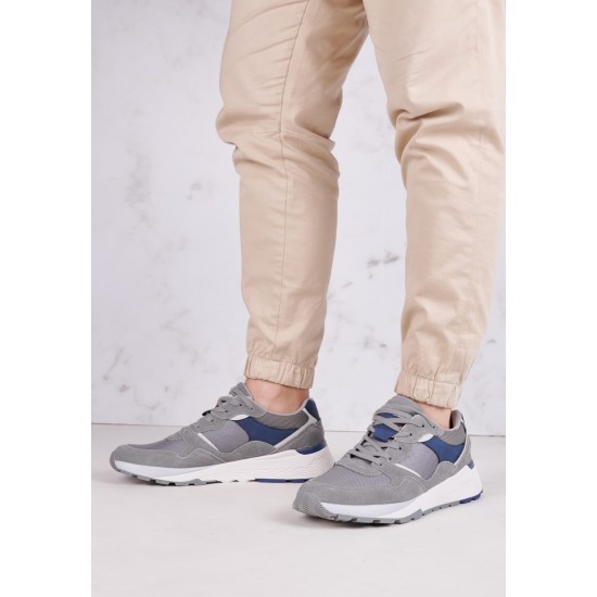 Lumberjack Ανδρικά Sneakers Γκρι
