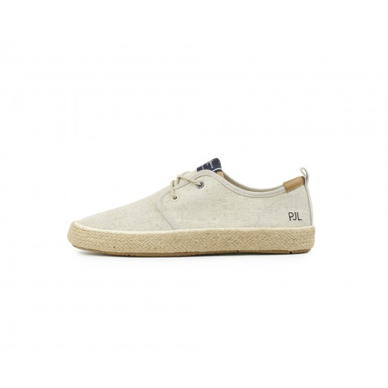 PEPE JEANS PORT LINEN ΠΑΠΟΥΤΣΙ ΑΝΔΡΙΚΟ PMS10330-814 Ecru