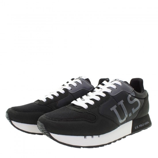 Ανδρικό Υπόδημα U.S.POLO ASSN. JAKE002-BLK Μαύρο
