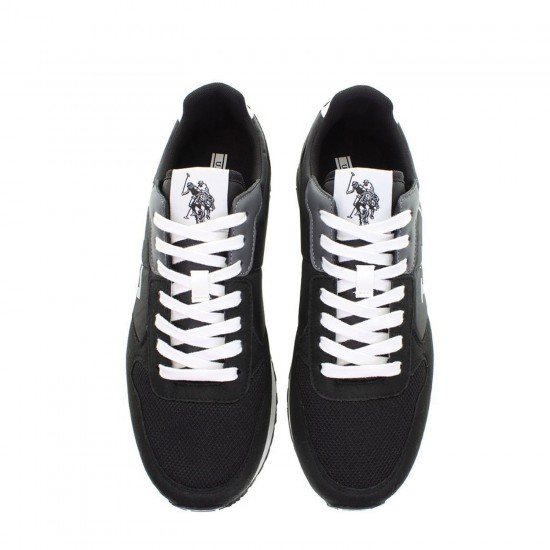 Ανδρικό Υπόδημα U.S.POLO ASSN. JAKE002-BLK Μαύρο