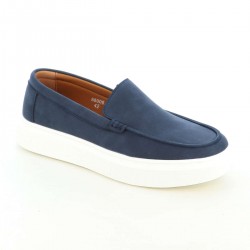  B-Soft Ανδρικά Μοκασίνια σε Μπλε Χρώμα
