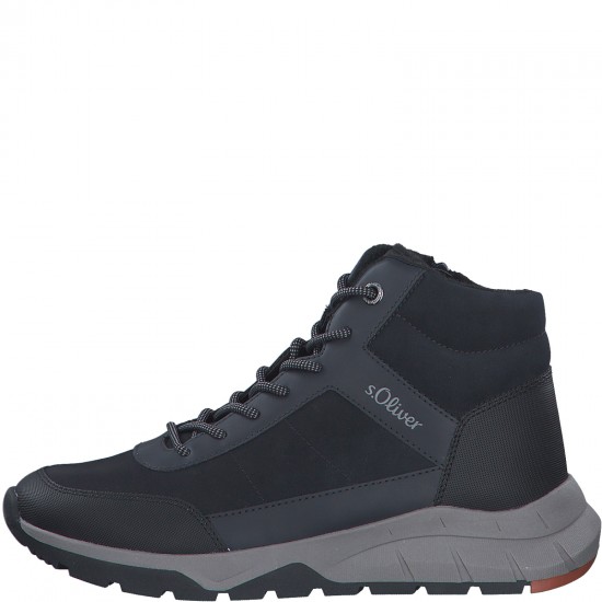 S.Oliver Navy Μπλε Ανδρικά Μποτάκια 5-15212-41-891