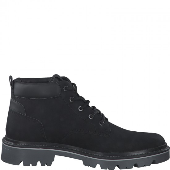 S.Oliver Μαύρα Ανδρικά Μποτάκια