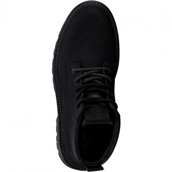 S.Oliver Μαύρα Ανδρικά Μποτάκια