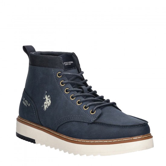 U.S. Polo Assn. Ανδρικά Μποτάκια  Μπλε