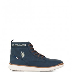 U.S. Polo Assn. Assn Ανδρικά Μποτάκια Μπλε DBL001 U.S. Polo Assn. Assn Ανδρικά Μποτάκια Μπλε DBL001