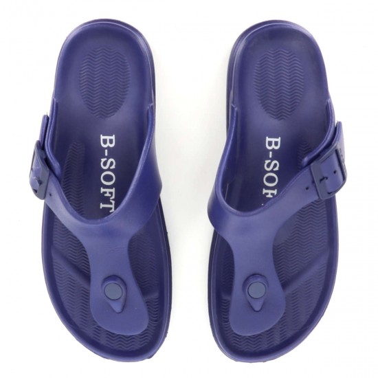 B-Soft Ανδρικές Σαγιονάρες Μπλε