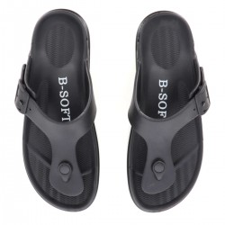 B-Soft Ανδρικές Σαγιονάρες Μαύρες