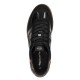 Tamaris Black/Snake Γυναικεία Ανατομικά Δερμάτινα Sneakers Μαύρα/Χρυσά