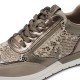 TamarisΓυναικεία Sneakers Taupe / Snake