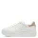 TamarisΓυναικεία Sneakers Λευκό - Σαμπανιζέ