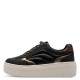 Tamaris Γυναικεία Sneakers Μαύρο - Μπρονζέ