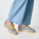 Tamaris Lt Blue Comb Γυναικεία Ανατομικά Sneakers Σιέλ/Φούξια