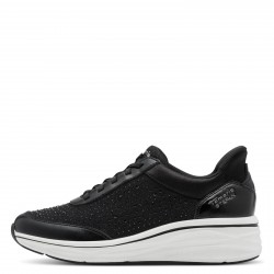 Tamaris Vegan Black Γυναικεία Ανατομικά Sneakers Μαύρα