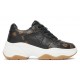 Γυναικεία Sneakers Guess Happy3 Black Brass Μαύρο