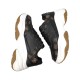 Γυναικεία Sneakers Guess Happy3 Black Brass Μαύρο