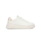 Guess Elbina Γυναικεία Δερμάτινα Sneakers Λευκά