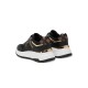 Guess Fonzi Black Γυναικεία Sneakers Μαύρα 
