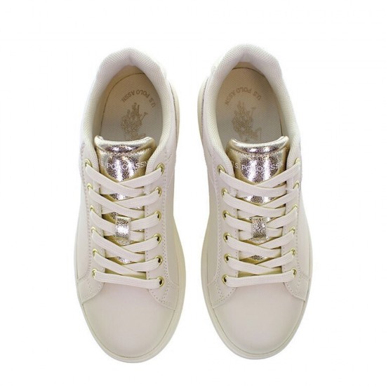 U.S. Polo ASSN Γυναικείο Sneaker Light Beige