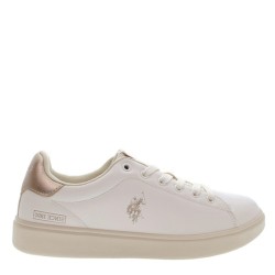 U.S. Polo ASSN Γυναικείο Sneaker marlyn001e-whi-gol02