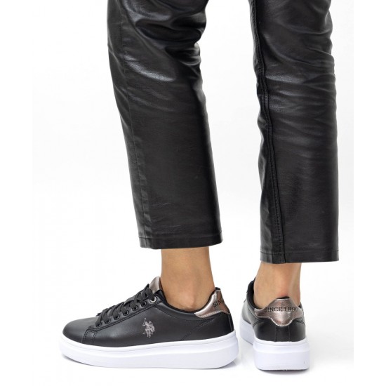 U.S. Polo Assn. Γυναικεία Sneakers Μαύρα CODY008A-BLK