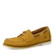 Tamaris Δερμάτινα Γυναικεία Boat Shoes σε Κίτρινο Χρώμα