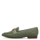 Tamaris Δερμάτινα Γυναικεία Loafers σε Πράσινο Χρώμα 