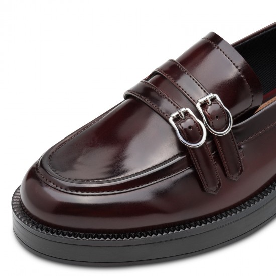 Tamaris Γυναικεία Loafers σε Μπορντό Χρώμα 1-24348-45-537
