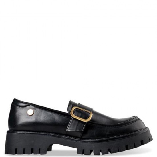Envie Shoes Γυναικεία Loafers σε Μαύρο Χρώμα E65-20294-34