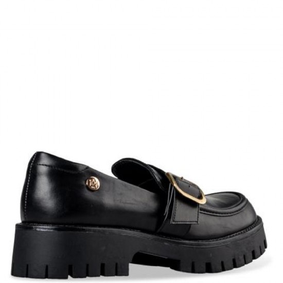 Envie Shoes Γυναικεία Loafers σε Μαύρο Χρώμα E65-20294-34