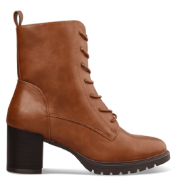 Envie Shoes Γυναικεία Αρβυλάκια με Μεσαίο Τακούνι Καφέ V57-20069-26