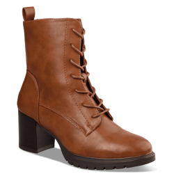 Envie Shoes Γυναικεία Αρβυλάκια με Μεσαίο Τακούνι Καφέ V57-20069-26