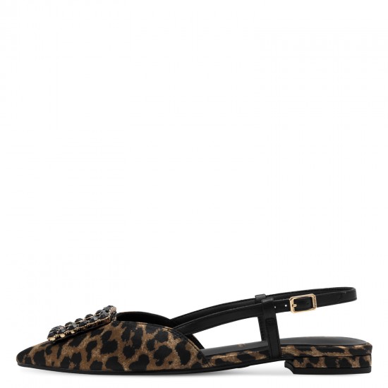 Τamaris Γυναικεία Sling LEOPARD 