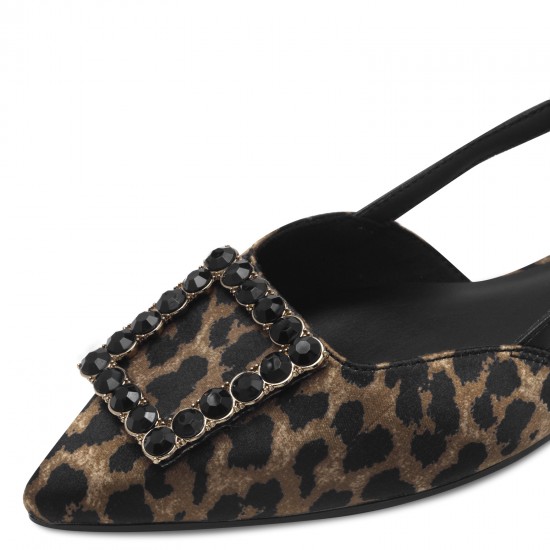Τamaris Γυναικεία Sling LEOPARD 