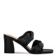 Envie Shoes Γυναικεία Πέδιλα σε Μαύρο Χρώμα E42-19348-34
