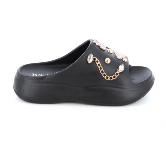 B-Soft Slides σε Μαύρο Χρώμα