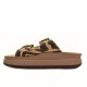 Fantasy Sandals Zefi Δερμάτινα Γυναικεία Ανατομικά Σανδάλια AFRICANA S1100